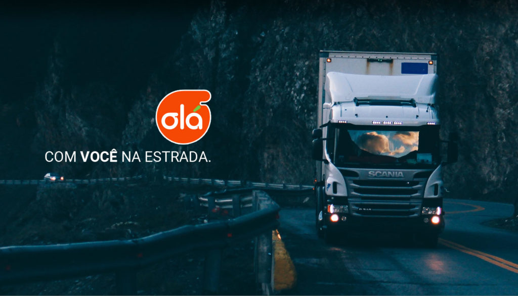 Rede Olá. Com você na estrada.